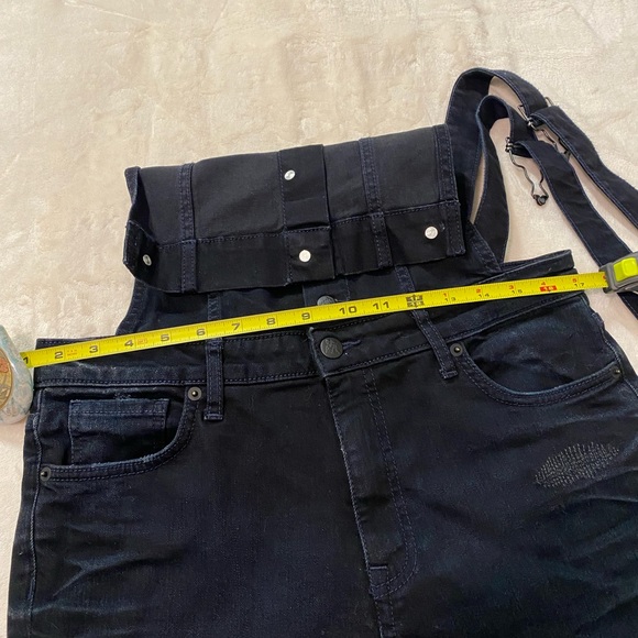 PRPS PRPS womens jean overalls Size M size m color black - Picture 7 of 16